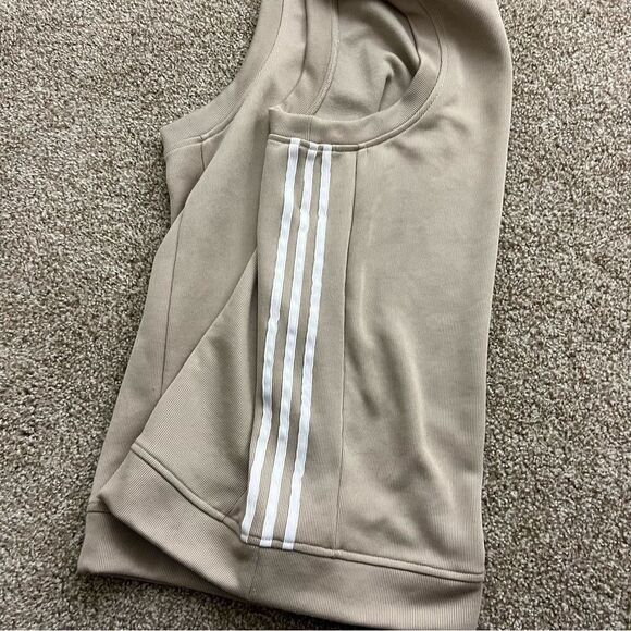 Vintage Adidas Three Stripe Golf Sweater Vest Men's L - Picture 5 of 8